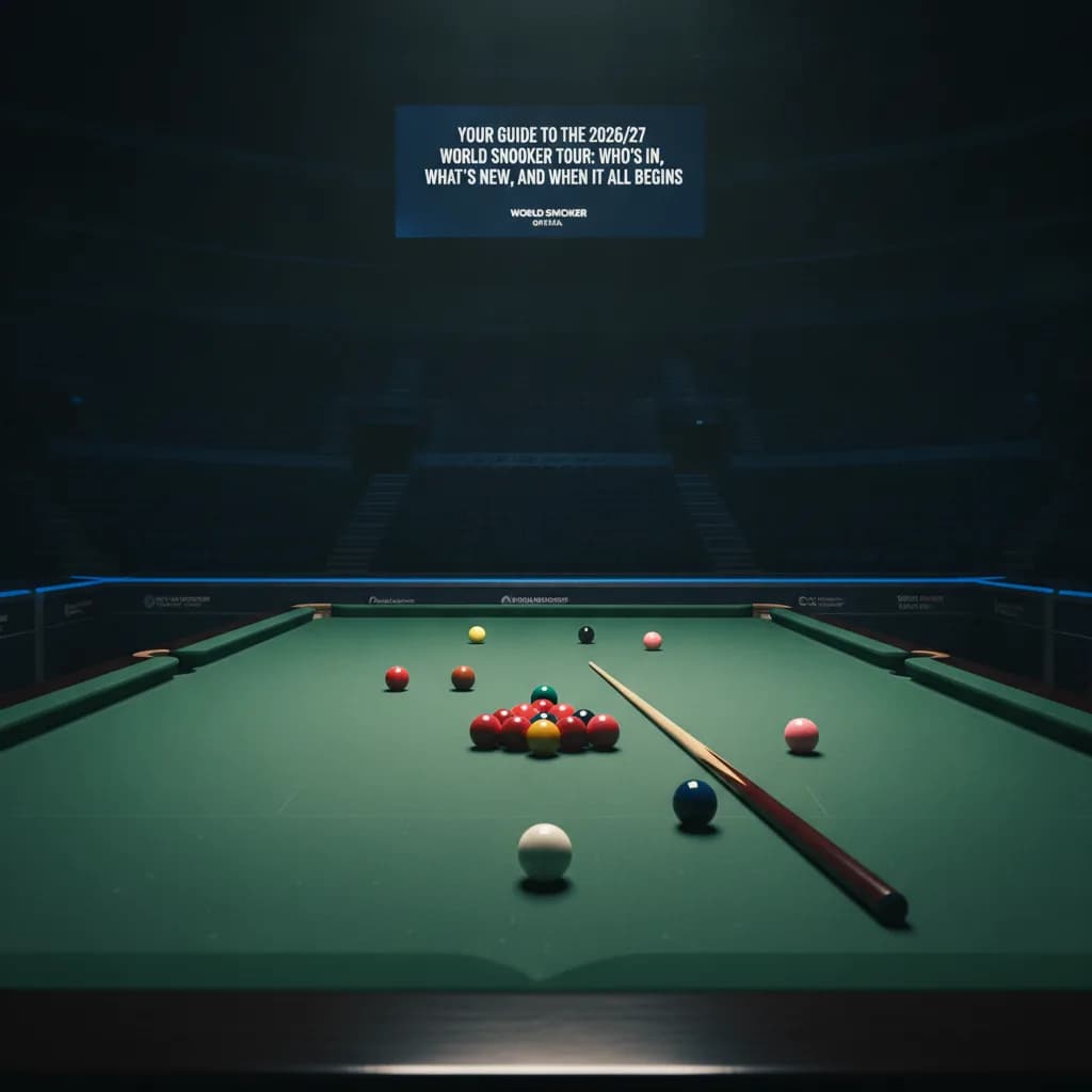 Your Guide to the 2026/27 World Snooker Tour: Who's In, What's New, and When It All Begins