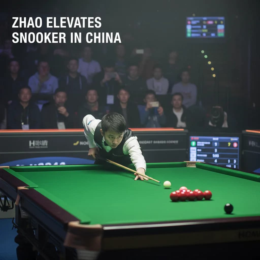 Zhao Elevates Snooker in China