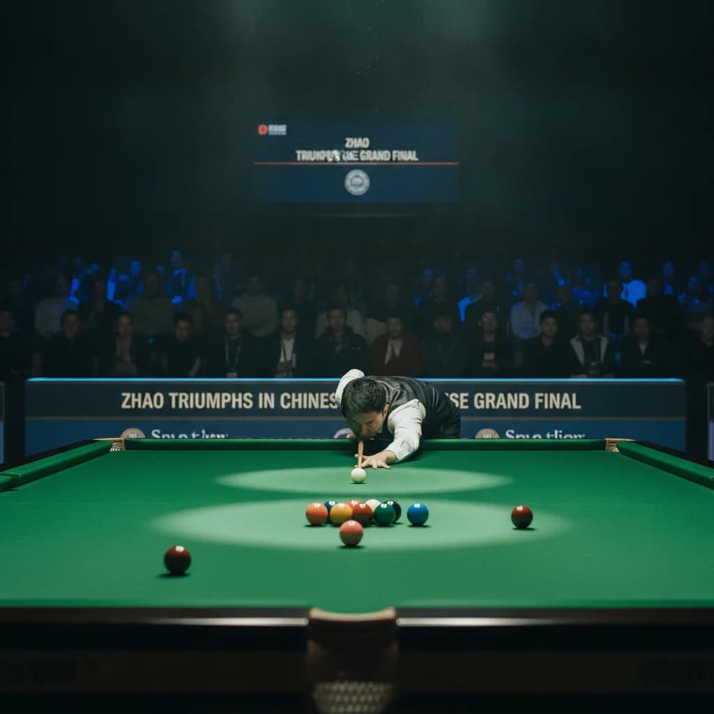 Zhao Triumphs in Chinese Grand Final