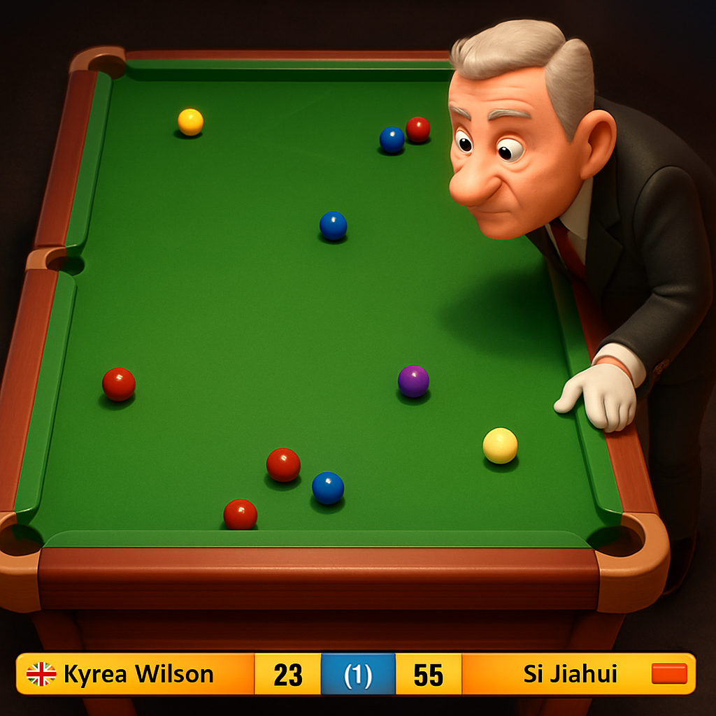 TV Perspective Distorts Masters Table Shape